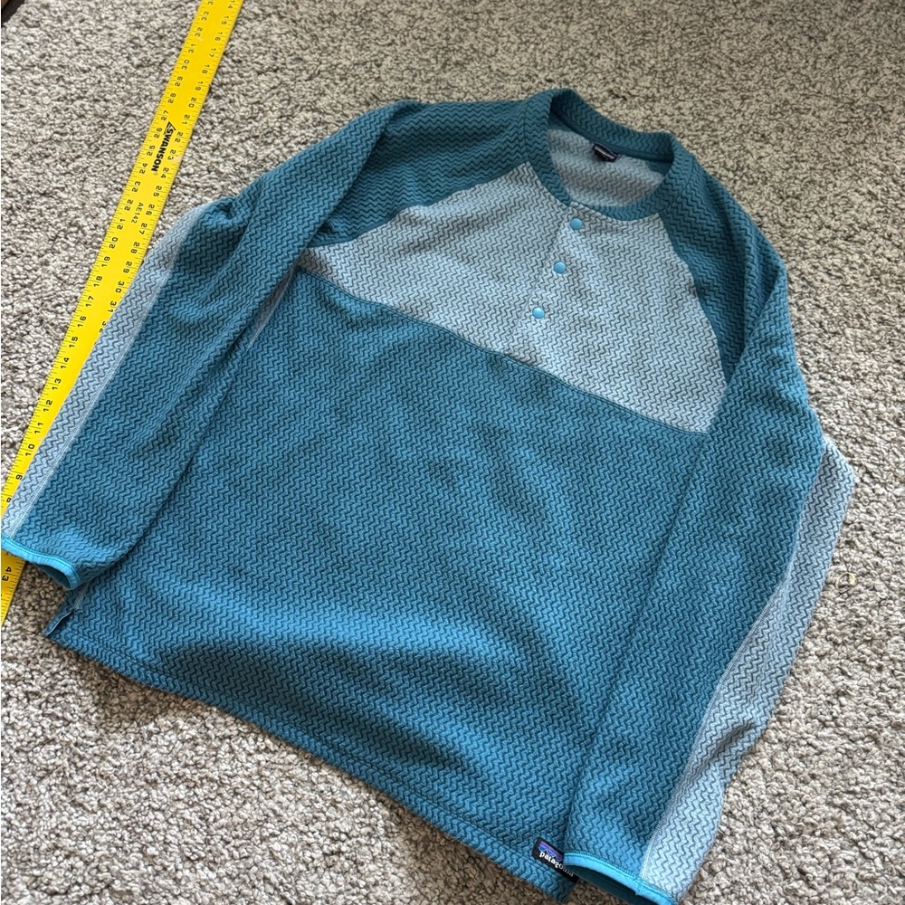 Patagonia R1 Air Crewneck Blue